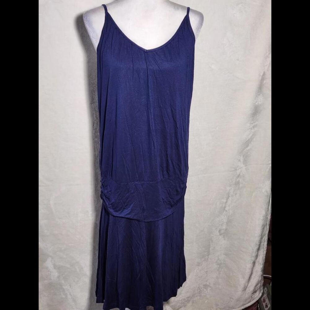 (30) Lascana Blue Pullover Dress, 12